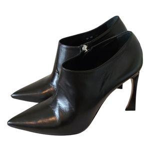 Dior F/W'13 Black Kidskin Songe Ankle Low Boots, 39